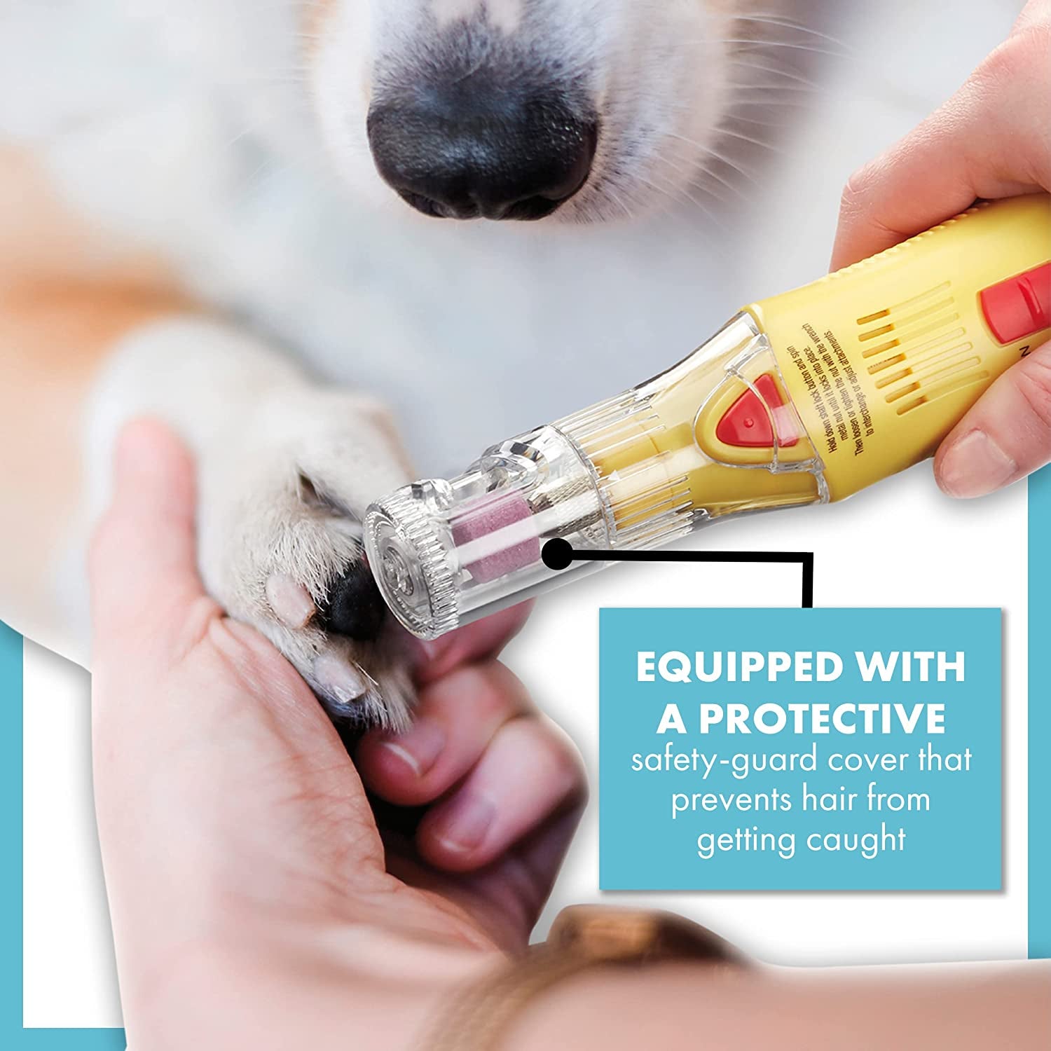 Nail Grinder for Professional Grooming At-Home with Attachments Included