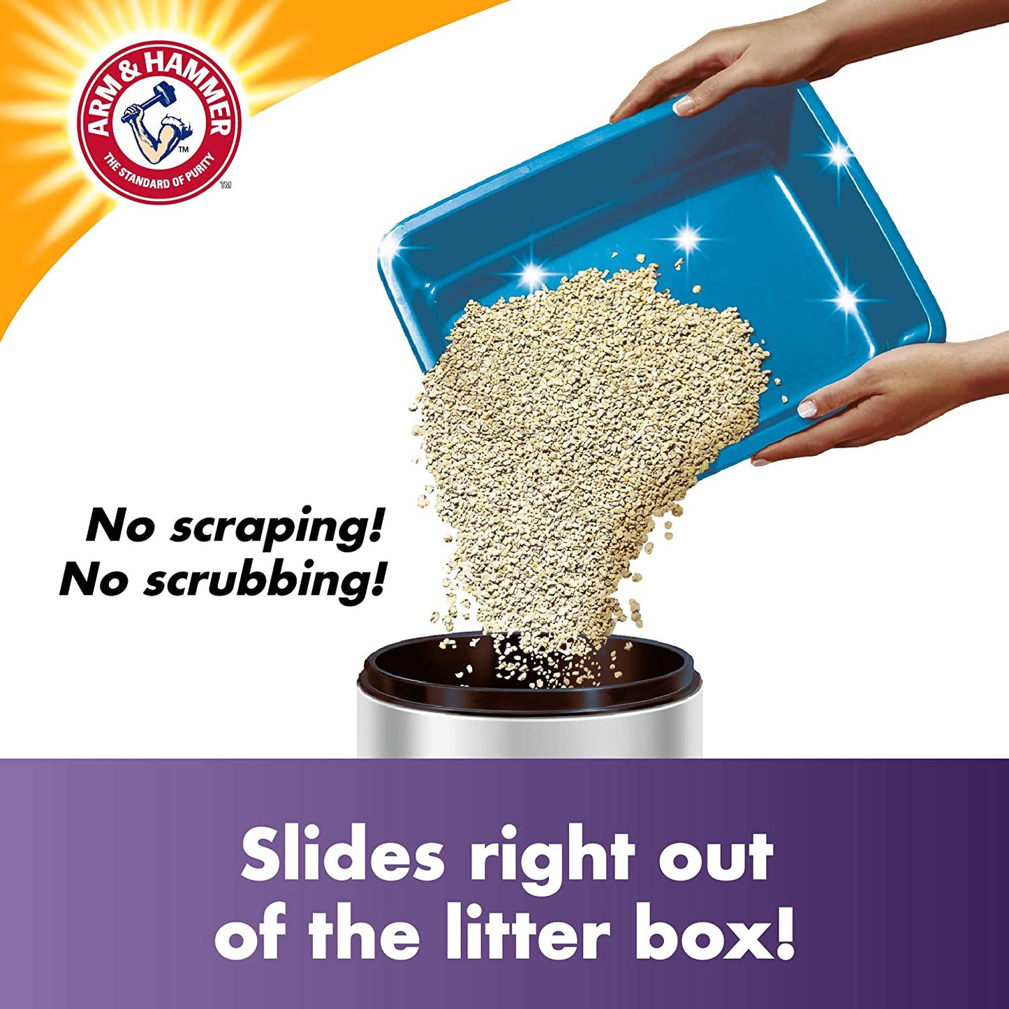 Platinum SLIDE Easy Clean, Clumping Litter, Multi-Cat, 37 Lbs