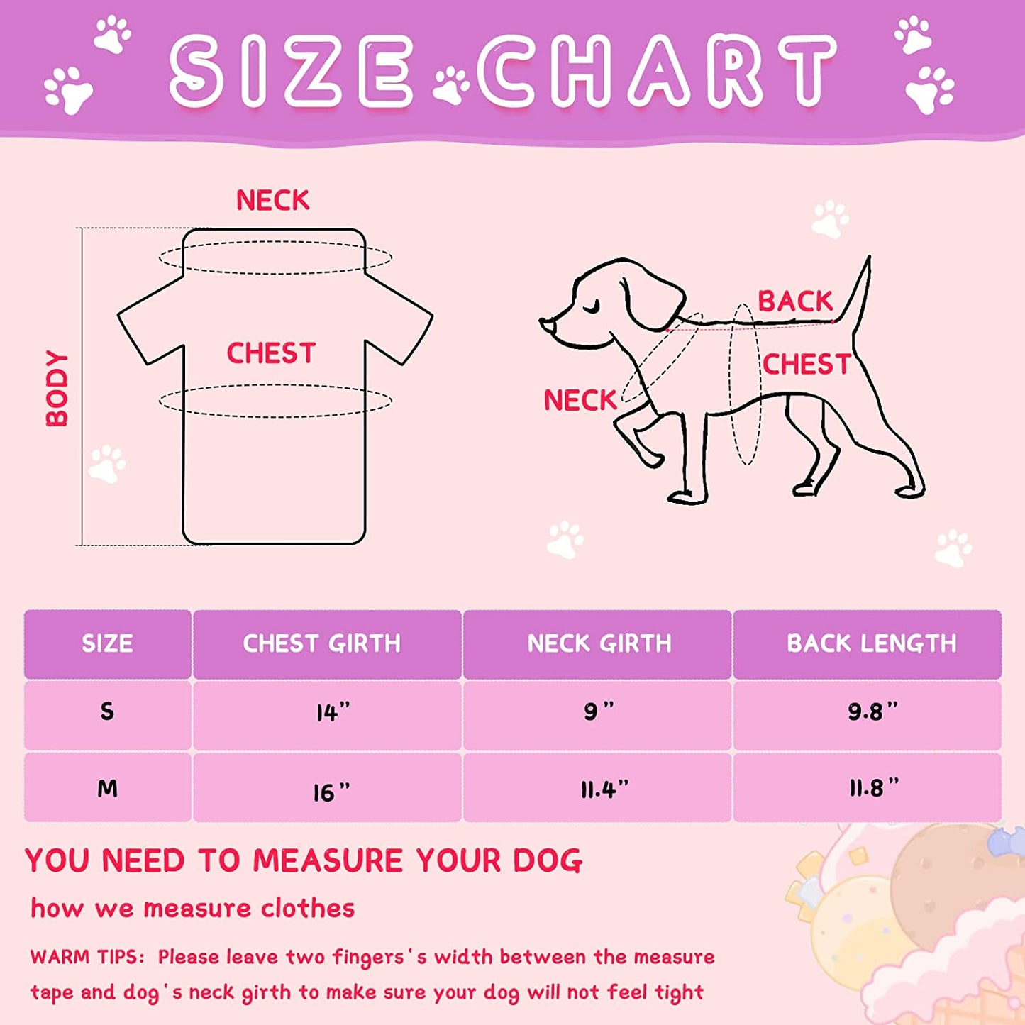 Soft Printed Pet Shirts, Pullover, Cute T Shirts, Sweatshirts, Outfits, Valentine'S Day Puppy Girl Clothes for Small Dog, Cats (Vivid Pattern,Size M), 8 Pieces