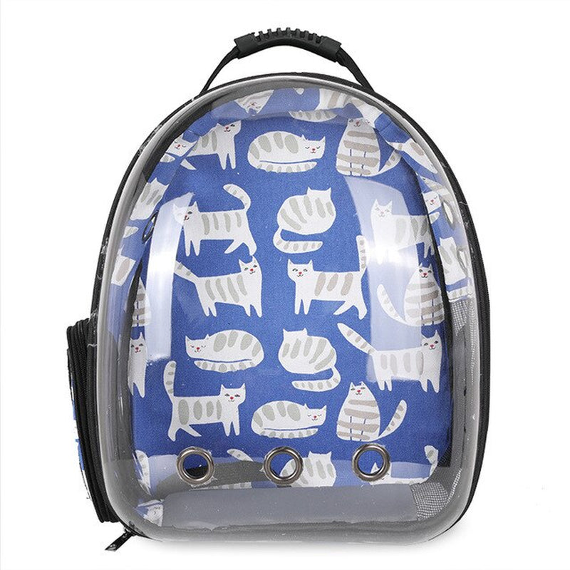 Luxury Dog Transportation Carrying Bag Dogs Backpack Transparent Carrier with a Window for Cat Pet Products Travel Bag Pet Cage