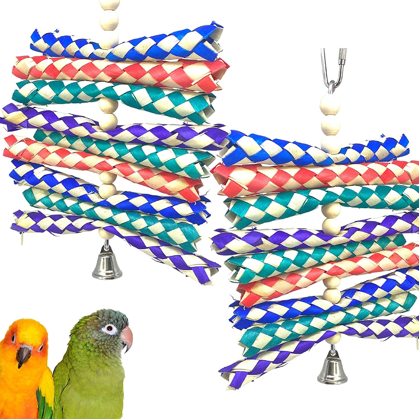 946 Pk2 SHREDBURST Bird Toy Parrot Cage Craft Toys Cages Cockatiel Parrotlet Conure