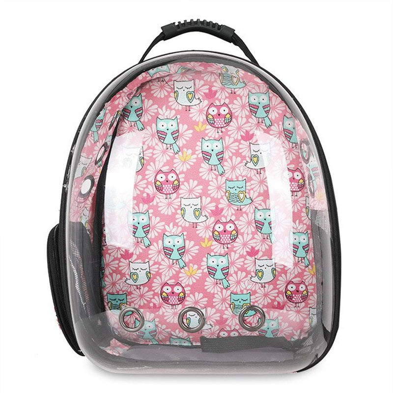 Luxury Dog Transportation Carrying Bag Dogs Backpack Transparent Carrier with a Window for Cat Pet Products Travel Bag Pet Cage
