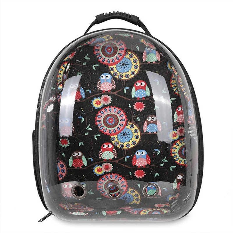 Luxury Dog Transportation Carrying Bag Dogs Backpack Transparent Carrier with a Window for Cat Pet Products Travel Bag Pet Cage