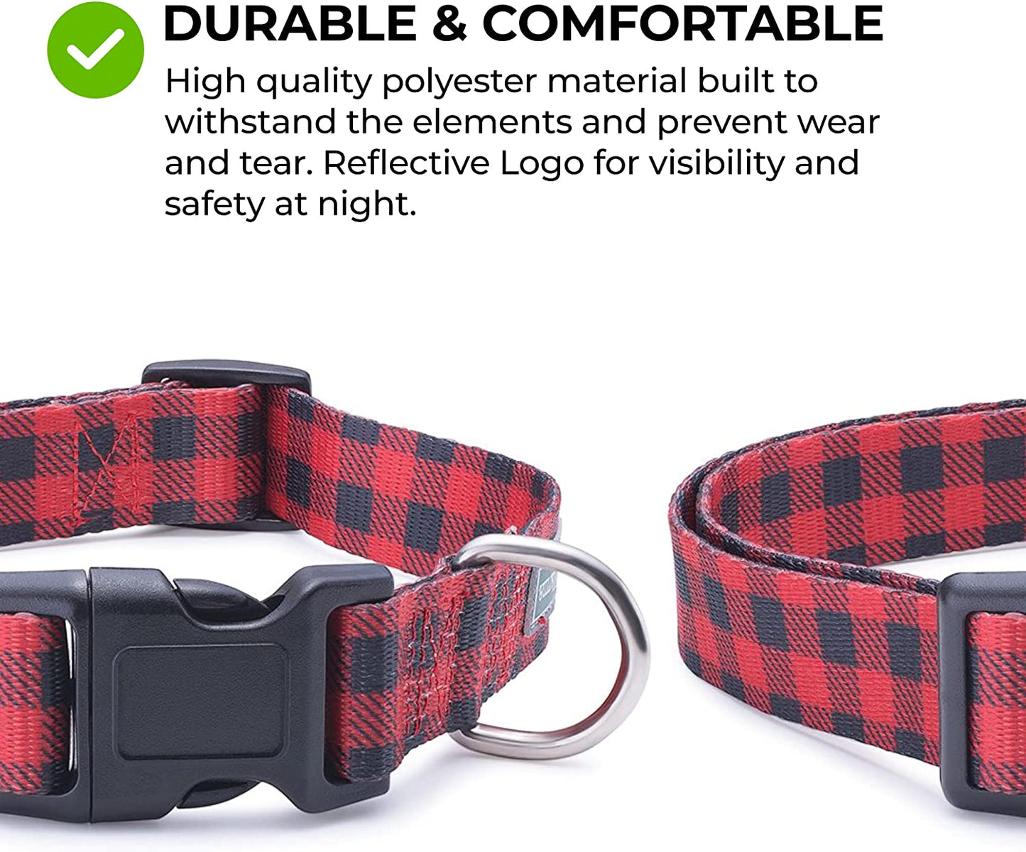 American Flag Dog Collar in 5 Different Sizes Weathered (Small)